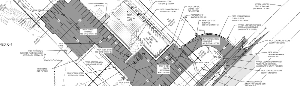 Blue Star Site Plan